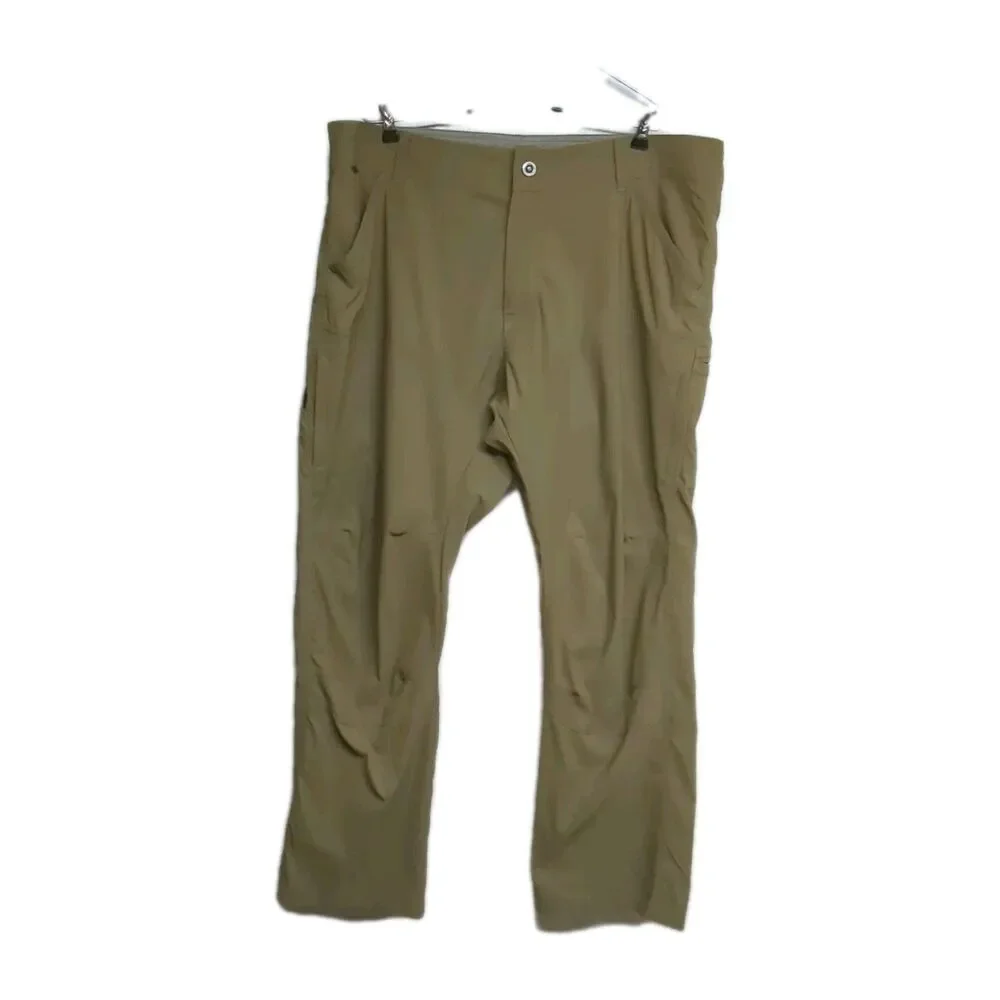 Kuhl Pants Men 40x30 Side Zipper Pocket Deep Khaki Beige Chino Outdoor Hiking